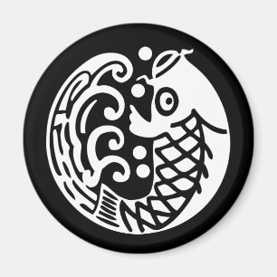 Íman carpa com ondas