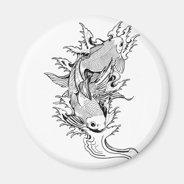 Íman Carpa Koi (Frente)