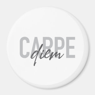 Íman Carpe Diem design moderno, simples, urbano, legal
