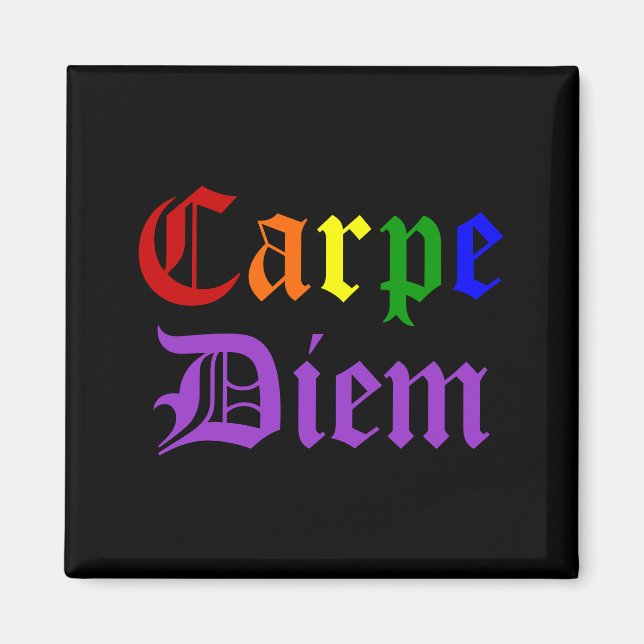 Íman Carpe Diem - Orgulho (Frente)