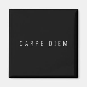 Íman Carpe Diem Seize O Dia De Filosofia De Citação Est