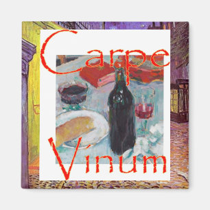 Íman Carpe Vinum Vino Vin Vinho Tinto Branco