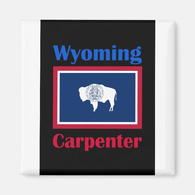 Íman Carpenter Wyoming (Frente)