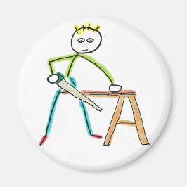 Íman Carpentry Stickman