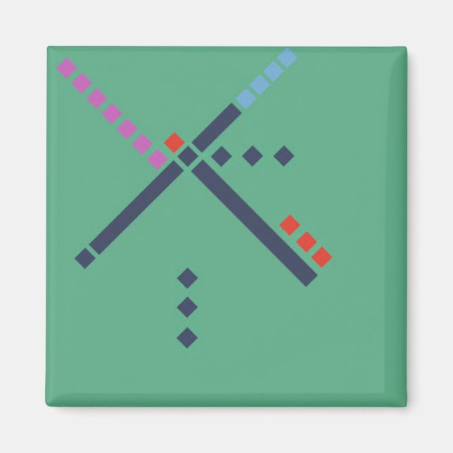 Íman Carpete do aeroporto PDX (Frente)