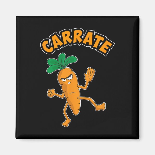 Íman Carrate Carrate Carrate Carrot Carrot Pun (Frente)