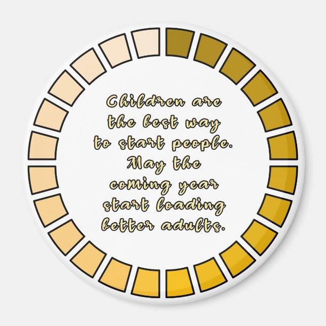 Íman Carregamento de Ano Novo (Frente)