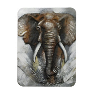 Íman Carregamento de Elefante Africano