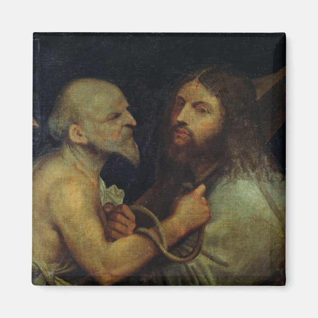 Íman Carregando do cristo cruzado (Frente)