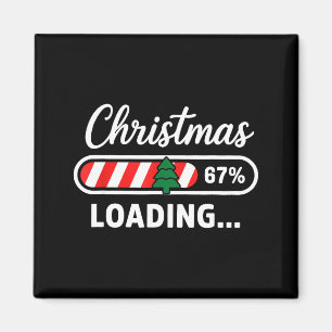 Íman Carregando Natal 67% Engraçado 6 7 Meme Natal Gen