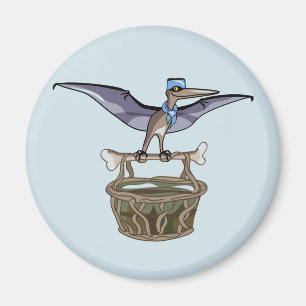 Íman Carregando Pteranodon A Cesta