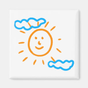 Íman Carregar Crianças de Desenho Transformando Trabalh