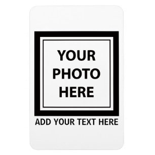Íman Carregar Foto de Imagem e Adicionar Texto - Person