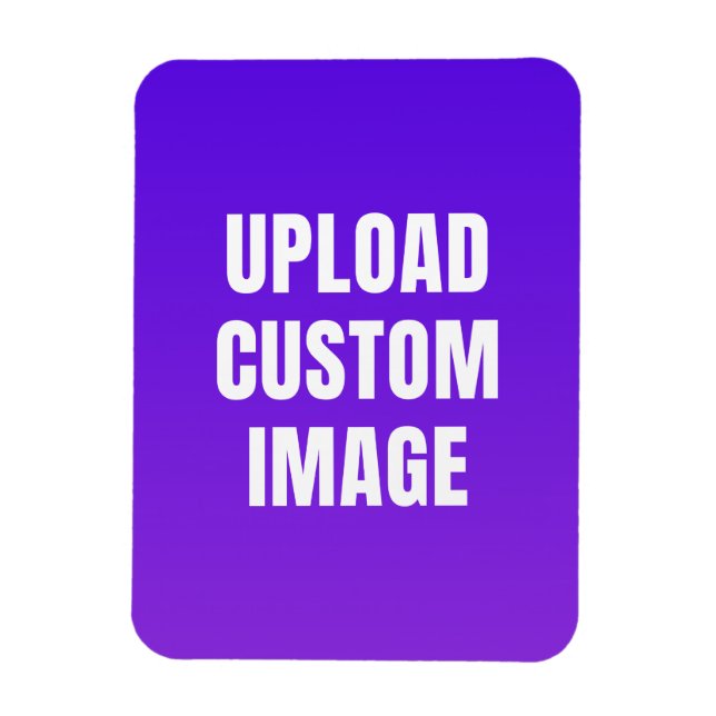 Íman Carregar imagem personalizada - Adicione a sua par (Vertical)