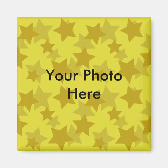 Íman Carregue sua própria foto | (Frente)