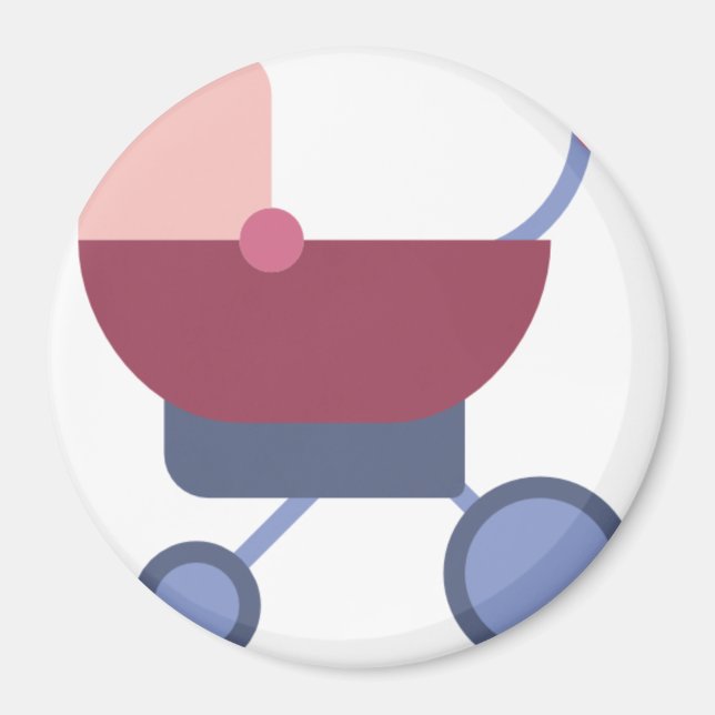 Íman carrinho de bebê (Frente)