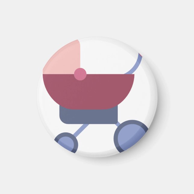 Íman carrinho de bebê (Frente)