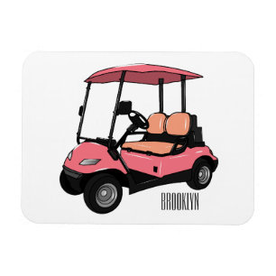 Íman Carrinho de golfe / desenho animado de buggy de go