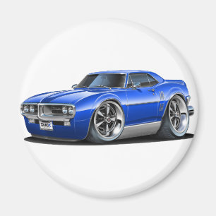 Íman Carro 1967 do azul de Firebird