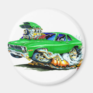 Íman Carro 1971-74 verde da nova