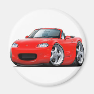 Íman Carro 1999-05 do vermelho de Miata