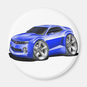 Íman Carro 2010-11 do azul de Camaro
