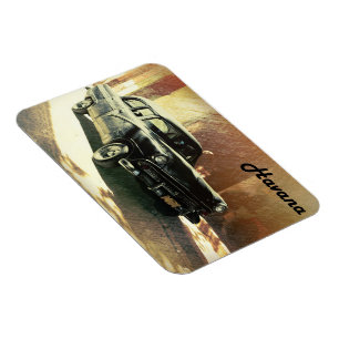 Íman Carro americano em Havana, imã cubana