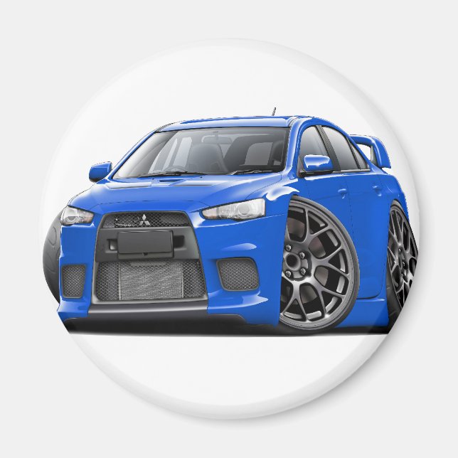 Íman Carro Azul Evo (Frente)