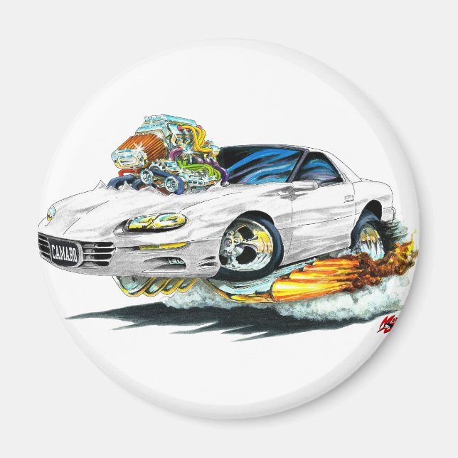 Íman Carro Branco Camaro 1998-02 (Frente)
