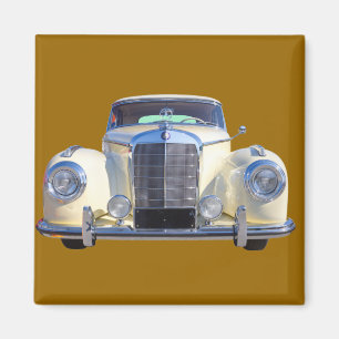 Íman Carro branco do luxo do Benz 300 de Mercedes