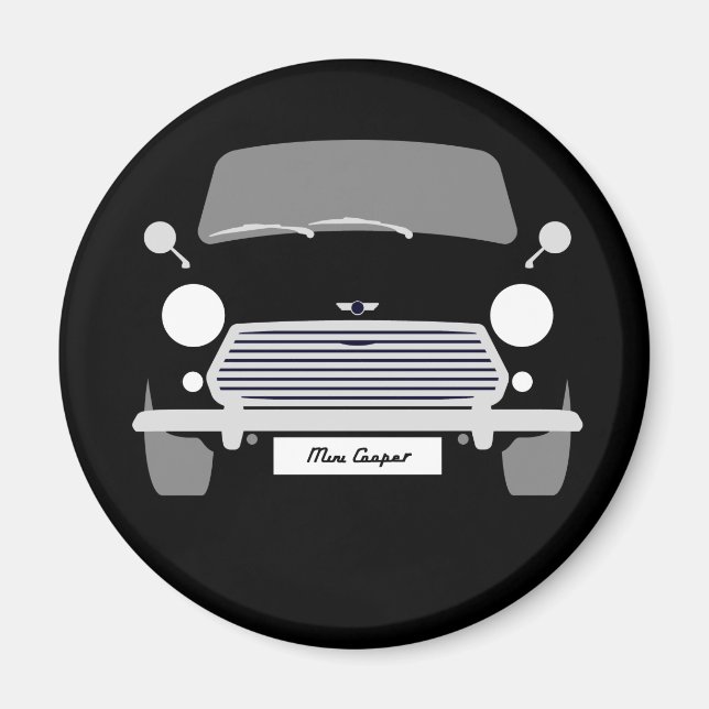 Íman Carro clássico Austin Mini (Frente)