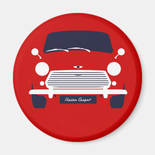 Íman Carro clássico Austin Mini Cooper