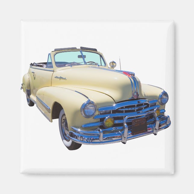 Íman Carro Convertível Pontiac Silver Streak 1948 (Frente)
