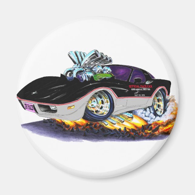 Íman Carro Corvette Indy Pace 1978 (Frente)