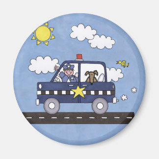 Íman Carro da Polícia