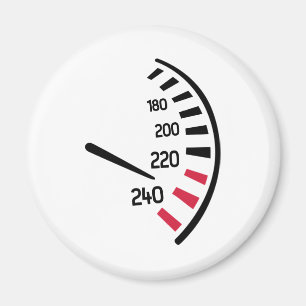 Íman Carro da velocidade