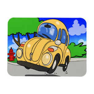 Íman Carro de Cartoon Bonito
