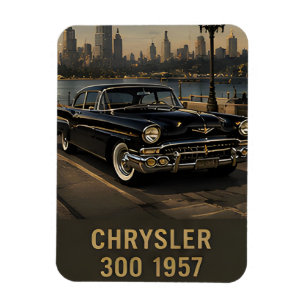 Íman Carro de desempenho americano vintage Chrysler 300