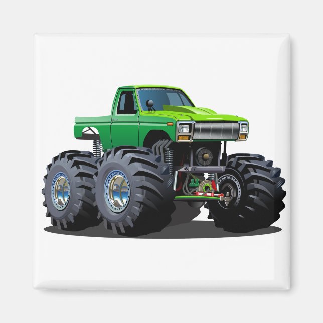 Íman Carro de desenho animado (Frente)