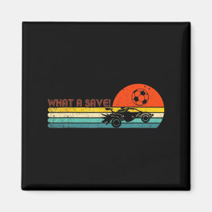 Íman Carro De Futebol Rc Foguete De Estilo Retro Liga J