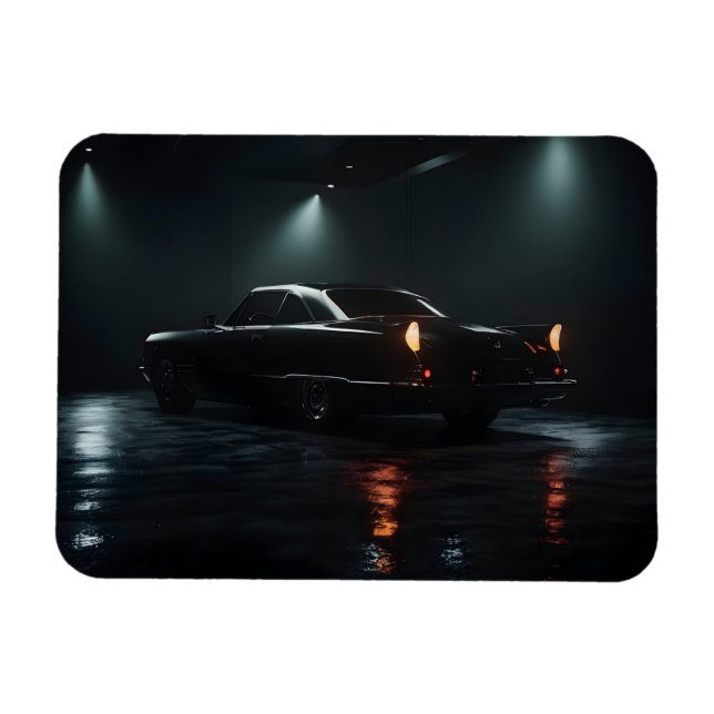 Íman Carro de luxo preto (Horizontal)