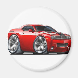 Íman Carro do vermelho do desafiador de Dodge