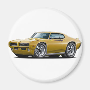 Íman Carro escondido ouro do farol do juiz de 1969 GTO