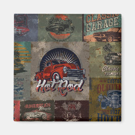 Íman Carro multicolorido retrorreflector