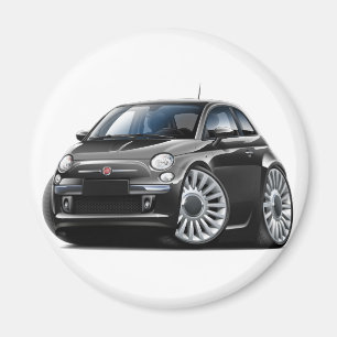 Íman Carro preto de Fiat 500