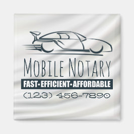 Íman Carro rápido público de notário móvel com número d