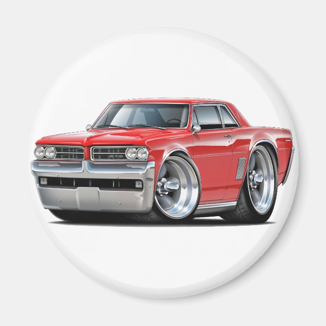 Íman Carro Vermelho GTO 1964 (Frente)