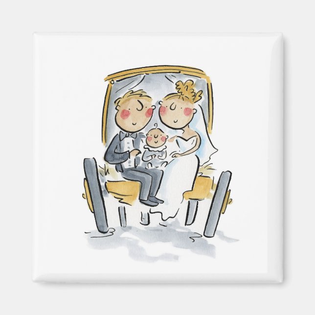 Íman Carroça na frente dos bois (Frente)