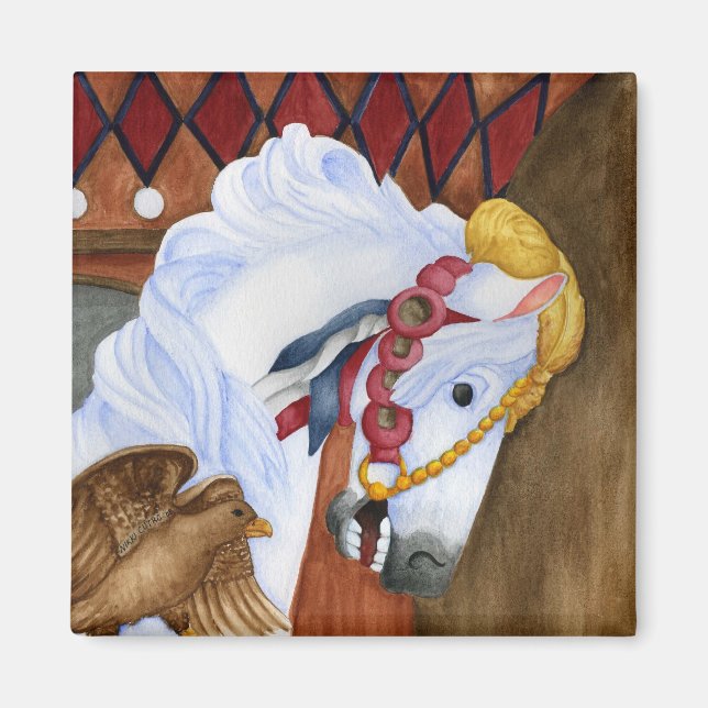 Íman Carrossel Horse Magnet (Frente)