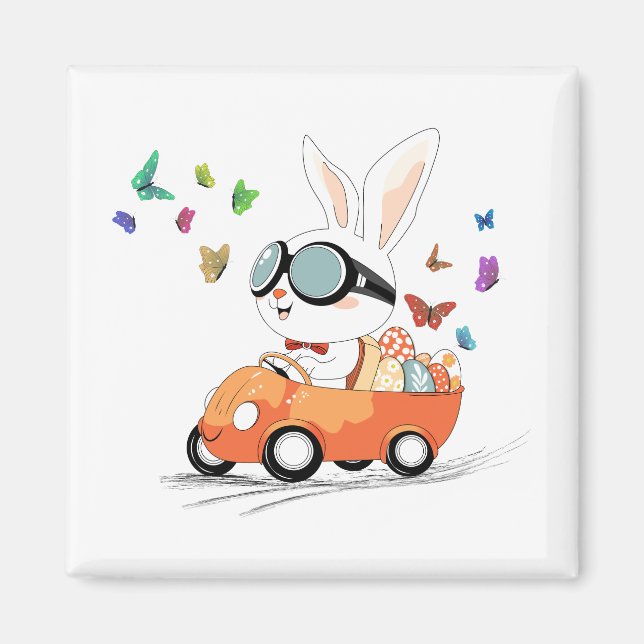 Íman Carrot Hopping Ride Bunny (Frente)